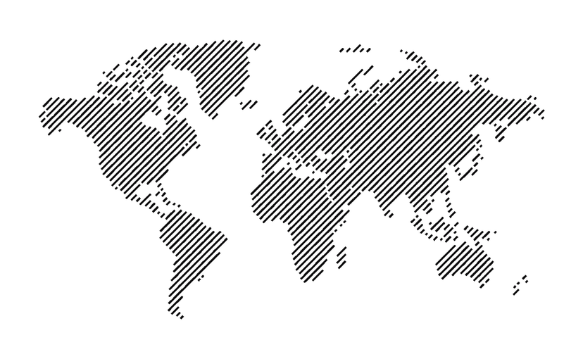world map